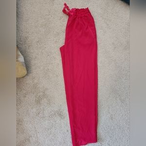 Zara Basic Fuchsia Pink Dress Pants